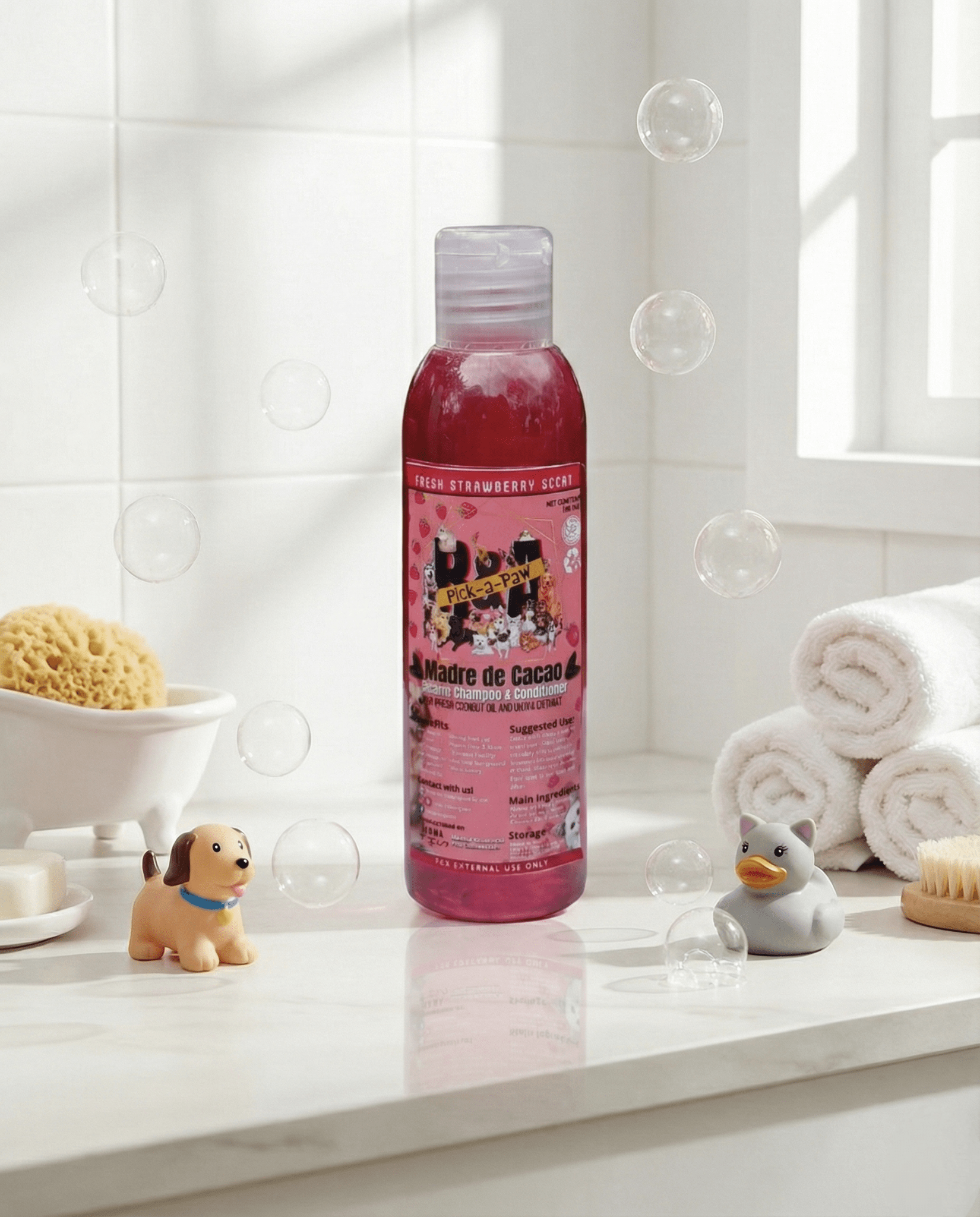 100 ml Madre de Cacao Shampoo and Conditioner - R&A Pick a Paw