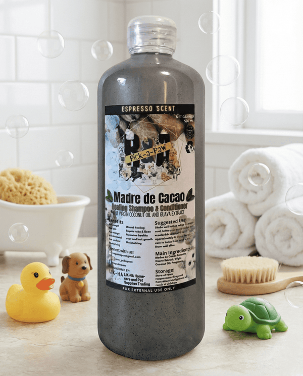 500 ML Madre de Cacao Shampoo and Conditioner - R&A Pick a Paw