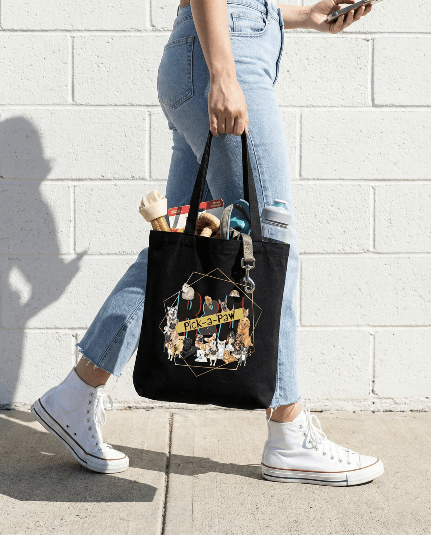 Furparent Tote Bag by R&A Pick a Paw - RNA Pick a Paw
