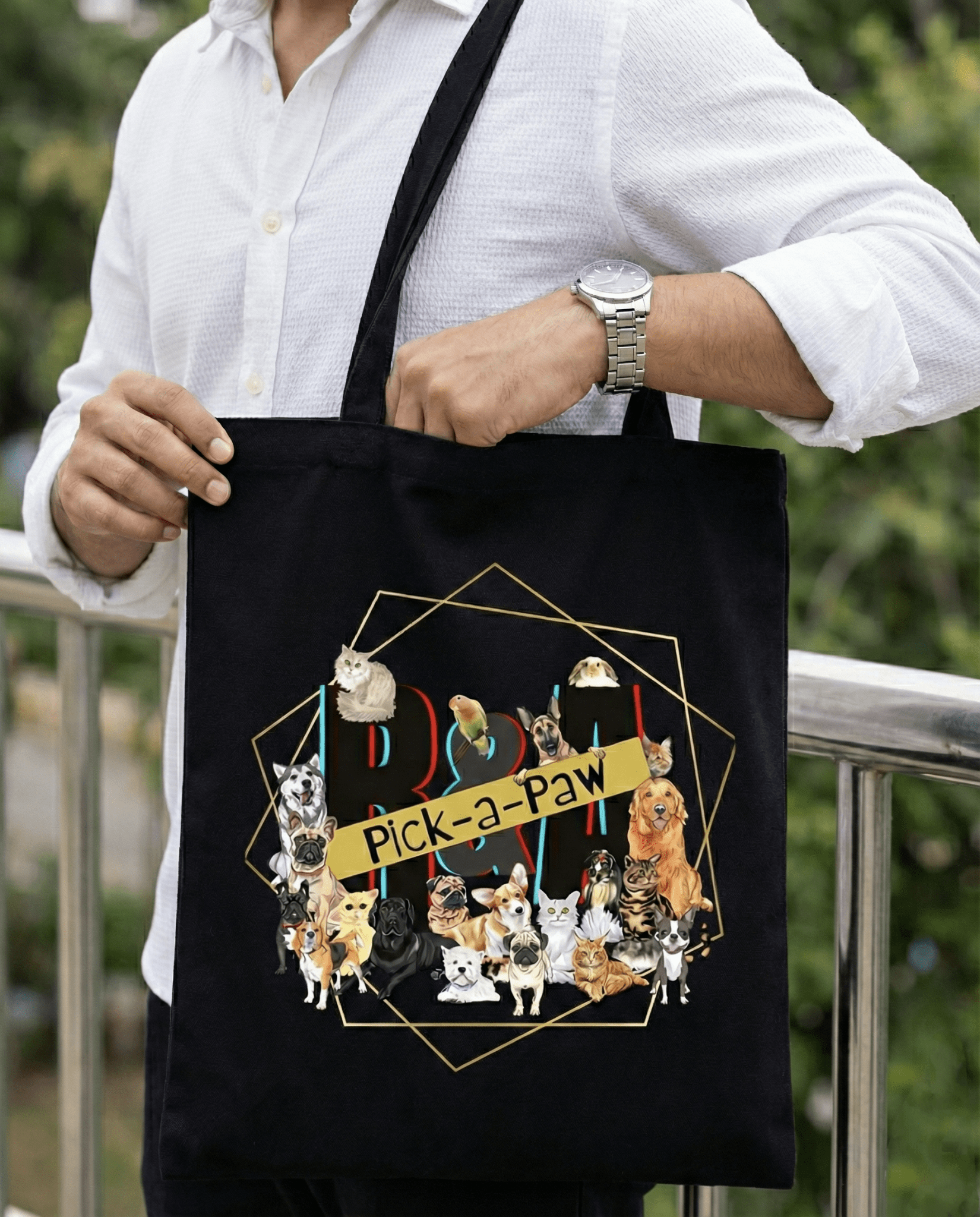 Furparent Tote Bag by R&A Pick a Paw - RNA Pick a Paw