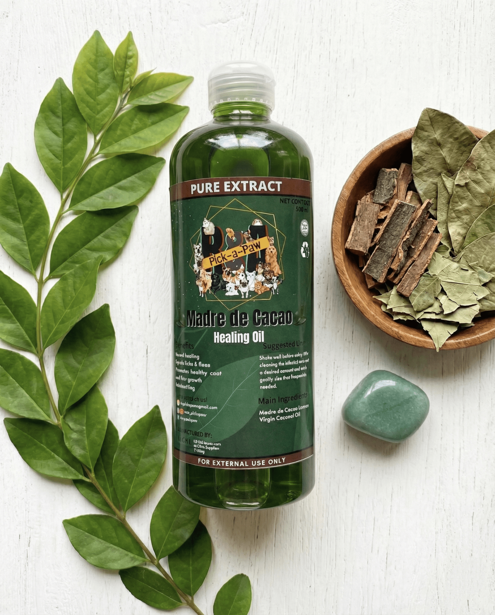 Madre de Cacao Healing Oil - R&A Pick a Paw